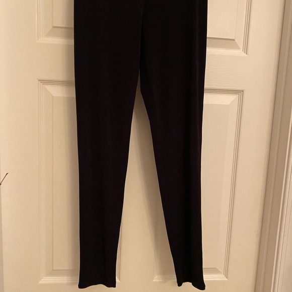 Clara sun woo black poly narrow leg pants small - Picture 2 of 4